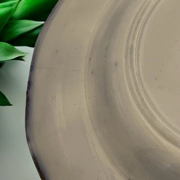 Antique Pair English Kyber Flow Blue Serving Bowls By W Adams And Co. Set of Two - Picture 11 of 12